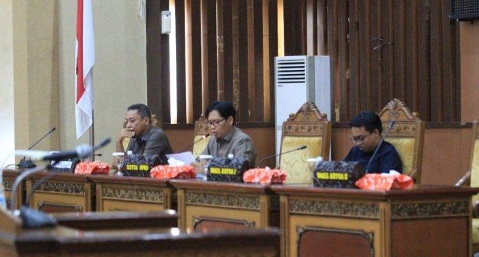 DPRD Tanjungjabung Timur Melakukan Rapat Paripurna Perubahan Kebijakan dan Perubahan Prioritas Plafon Anggaran Sementara 2022