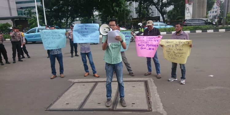 LSM Mappan Unjuk Rasa di Mabes Polri Beberkan Dugaan Korupsi Gubernur dan Kepala BPD Jambi