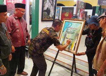 Seniman Merangin Gelar Geopark Manifesto Art dan Rukam Merangin
