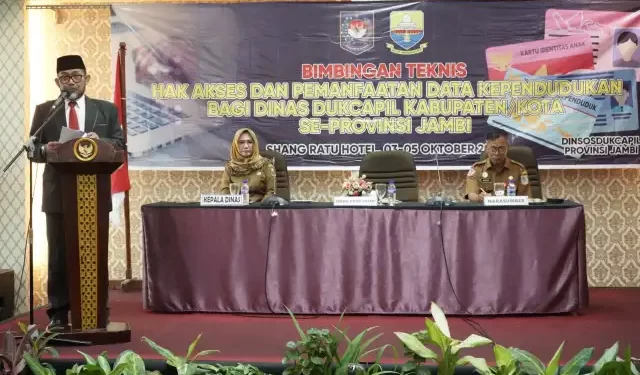 Sekda Sudirman: Pemprov Jambi Optimalkan Penggunaan Data Kependudukan