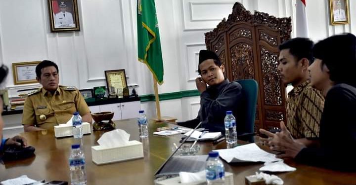 Bupat Fadhil Arief Terima Kunjungan Dewan Kesenian Batanghari