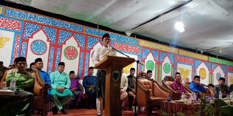 Bupati Fadhil Hadiri Pembukaan MTQ ke-52 Tingkat Kecamatan Muara Bulian
