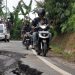 Jalan Trans Sulawesi Di Majene Amblas Diterjang Ombak Laut