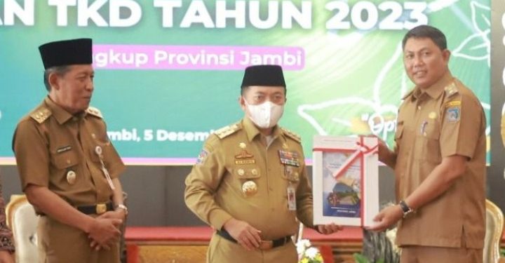 Wakil Bupati Tanjungjabung Barat Turut Hadir Dalam Kegiatan DIPA dan TKD Tahun 2023