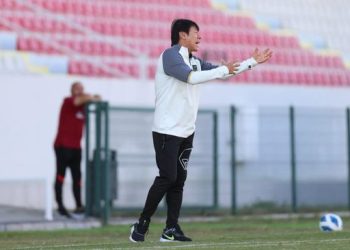 Momen Lucu Sty ‘Ganggu’ Konpers Timnas Kamboja