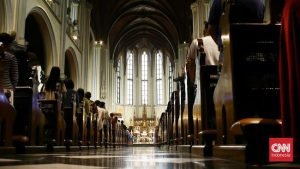 Disediakan Parkir, Katedral Jakarta Terima Kasih Ke Masjid Istiqlal