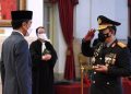 Jokowi Mendadak Panggil Kapolri Ke Ruangan Di Istana Usai Lantik Ksal
