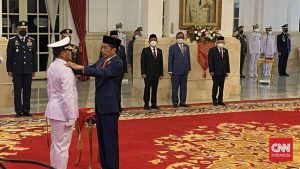Jokowi Minta Ksal Muhammad Ali Jaga Kedaulatan Ri Di Laut Perbatasan