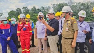 Inspeksi ke PetroChina, Wamenaker Afriansyah Noor Tinjau Lokasi Kecelakaan Kerja