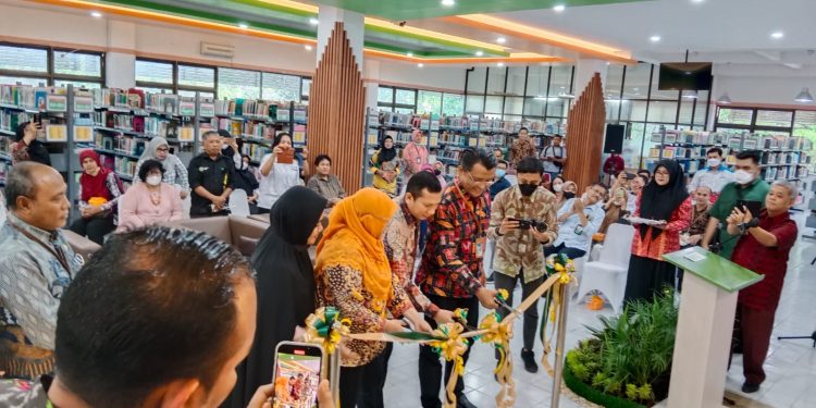 Kini Ada Pojok Statistik di Perpustakaan USU Hasil Kerjasama dengan BPS Sumut