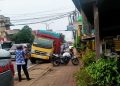 Masih Penyelidikan dan Pemberkasan, Truk Batu Bara yang Terperosok di Simpang Kawat Belum di Sanksi