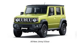 Suzuki Jimny 5 Pintu Diluncurkan Di India