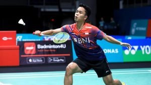 Hasil Malaysia Open: Ginting Bungkam Antonsen Dalam Duel 72 Menit