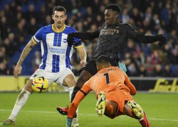 Hasil Liga Inggris: Drama Panas 6 Gol, Arsenal Kalahkan Brighton