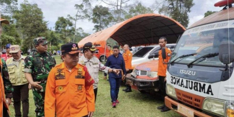 Gubernur Al Haris Pimpin Apel Kesiapsiagaan Erupsi Gunung Kerinci