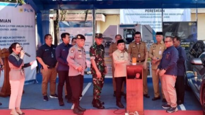 Gubernur Resmikan Stasiun Pengisian Kendaraan Listrik Pertama di Jambi