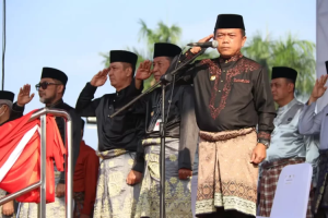 Gubernur Al Haris Pimpin Upacara HUT Provinsi Jambi ke-66 Tahun 2023