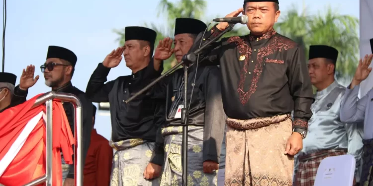Gubernur Al Haris Pimpin Upacara HUT Provinsi Jambi ke-66 Tahun 2023