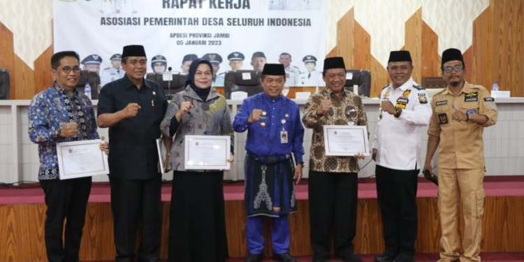 Raker APDESI, Gubernur Al Haris Minta Kades Tingkatkan Inovasi