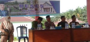 Anggota DPRD Muarojambi Aidi Hatta Tampung Aspirasi Masyarakat Tri Mulya Jaya