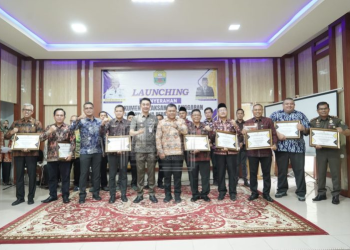 Pemkab Muarojambi Launching Penyerahan Dokumen Pelaksanaan Anggaran Satuan Kerja Perangkat Daerah