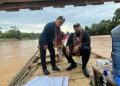 Wakil Ketua DPRD Provinsi Jambi Bersama Gubernur Jambi membuka Milir Berakit YSSB