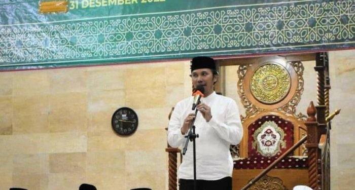 Pergantian Akhir Tahun, Ketua DPRD Jambi Isi dengan Ikuti Zikir Akbar di Sarolangun