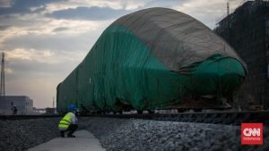 Empat Rangkaian Kereta Cepat Kembali Dikirim Ke Bandung