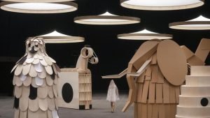 Playground Playful Kuda dan Anak Anjing Kayu Virginie Viard