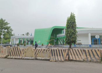 Terminal Rp 15 Miliar Milik Pemkot Jambi Susah Air, Pedagang Mau Tak Mau Ambil Air dari WC Umum