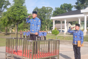 Upacara Hari Kesadaran Pemkab Muarojambi Februari 2023