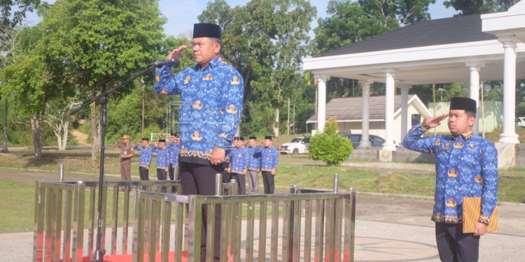 Upacara Hari Kesadaran Pemkab Muarojambi Februari 2023
