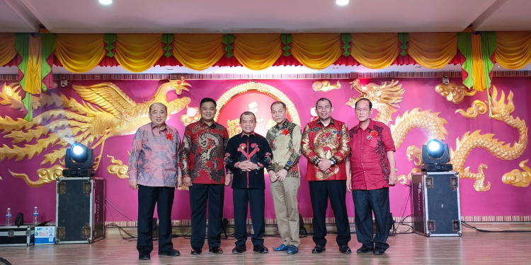 Gubernur Al Haris dan Wagub Abdullah Sani Hadiri Perayaan Cap Go Meh 2023