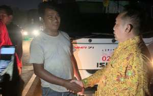 Anggota DPRD Muarojambi Kembali Datangi Angkutan Batu Bara di Pondok Meja, Karang Taruna Konsisten