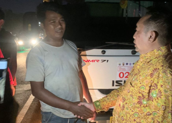 Anggota DPRD Muarojambi Kembali Datangi Angkutan Batu Bara di Pondok Meja, Karang Taruna Konsisten