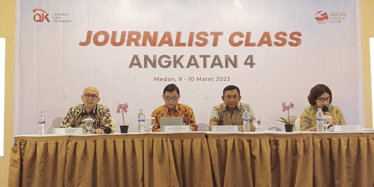 Puluhan Wartawan Ikuti Journalist Class yang Digelar OJK Institute