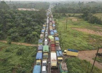 Macet! Dir Lantas Polda Jambi Tegaskan Tak Akan Buka Jalan Sebelum Ada Langkah Konkrit Pemprov Jambi