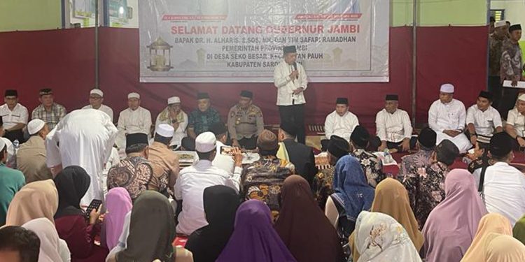 Gubernur Jambi Safari Ramadhan Di Desa Terpencil Seko Besar Sarolangun