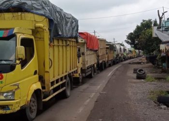 Macet dan Jalan Rusak, Operasional Truk Batu Bara di Kembali Dihentikan Oleh Dirlantas Polda Jambi