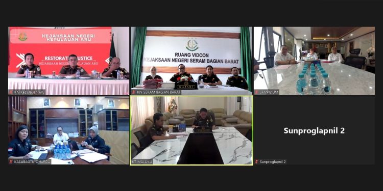 Kejati Maluku Selesaikan 7 Perkara Lewat Keadilan Restoratif, 6 di Antaranya Dalam Wilayah Hukum Kejari SBB