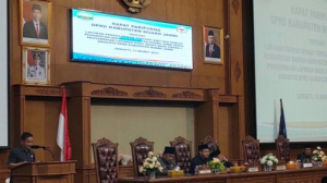 DPRD Muarojambi Gelar Paripurna Dua Agenda