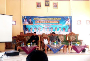 Ketua DPRD Muarojambi Beserta Anggota Hadiri Musrenbang Kecamatan Bahar