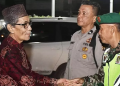 Wabup Bakhtiar Kunjungan ke Pospam Operasi Ketupat 2023 di Muara Tembesi