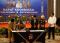 Pj Bupati Muarojambi Menghadiri Rapat Koordinasi Forkopimda Se-Provinsi Jambi