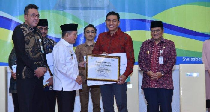 Pemerintah Kabupaten Batanghari Mendapatkan Penghargaan Paritrana Award Tingkat Provinsi Jambi