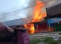 Rencana Di Relokasi, Kantin UMKM PKK di Merangin Jambi Malah Ludes Terbakar