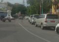 Parkir di Pelabuhan Domestik Karimun Semrawut, Mengganggu Kenyamanan Pengguna Jalan