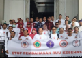 Ketua DPRD Provinsi Jambi Menerima Audiensi Bersama Lima Organisasi Kesehatan Jambi.