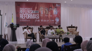 Ketua DPRD Provinsi Jambi Jadi Narasumber Dalam Diskusi Interaktif Refleksi 25 Tahun Reformasi
