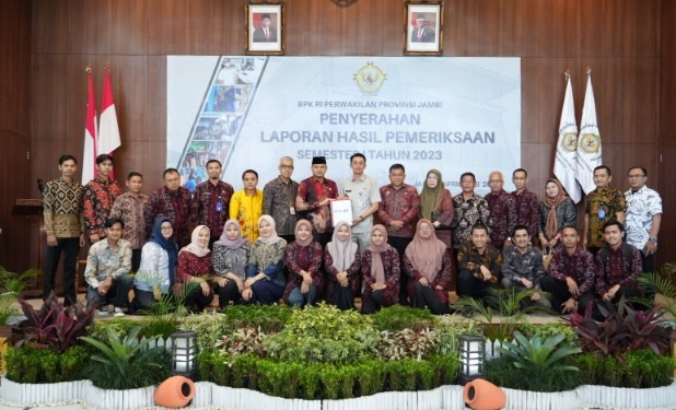 Pemkab Muarojambi Raih Penghargaan WTP dari BPK RI